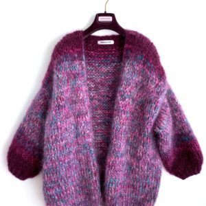 berry cardigan mohair