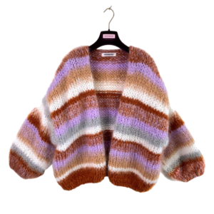 bohemian style mohair vest keypiece