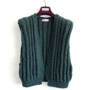 gebreide bodywarmers wol