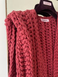 mouwloos damesvest alpaca roze fuchsia