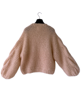 Love sweater mohair ballonmouw