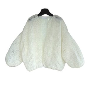 mohair vest Celeste offwhite creme wit